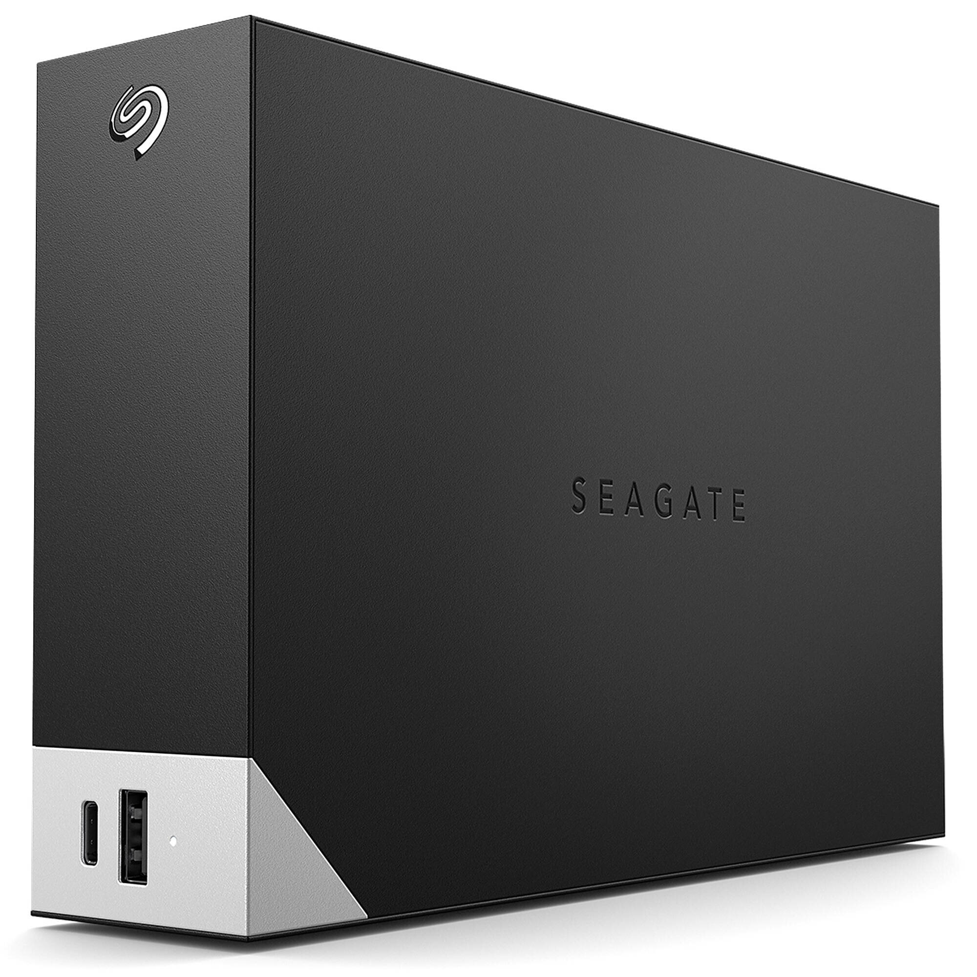 Внешний жесткий диск Seagate 3.5", USB 3.2 Gen1 (USB 3.0, USB 3.1 Gen1) Type-C, черный STLC10000400
