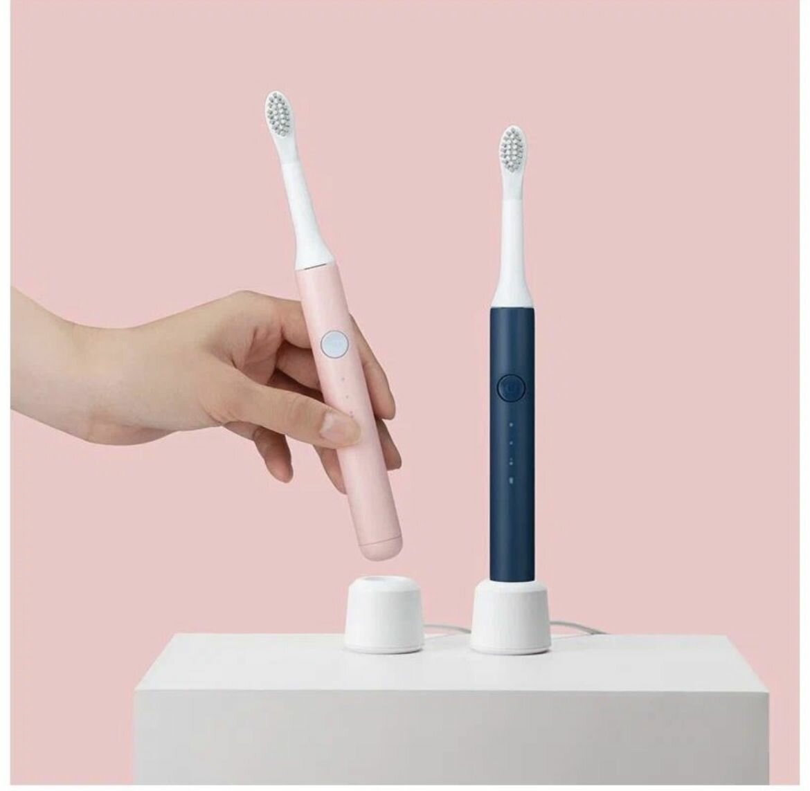 Электрическая зубная щетка / Xiaomi So White EX3 / Pink - фотография № 1