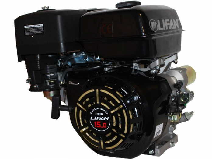 Бензиновый двигатель LIFAN 190FD D25 18A 15 л.с.