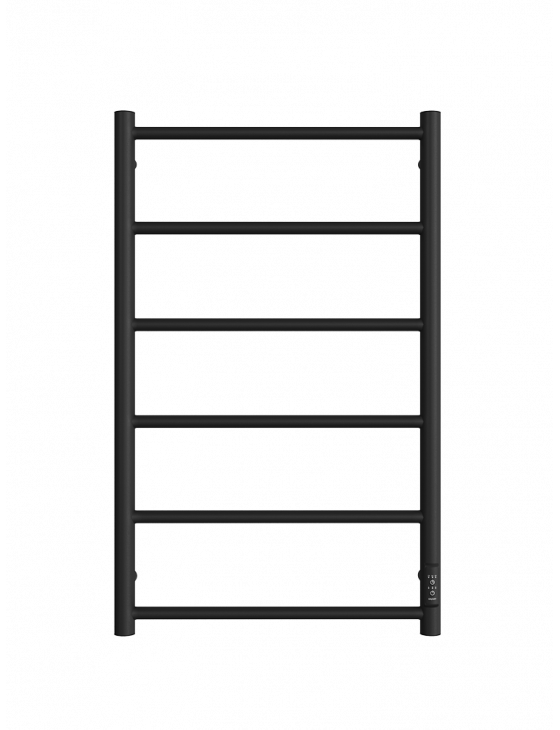 Полотенцесушитель электрический Двин J neo 80x50 4657763750640 чёрный матовый