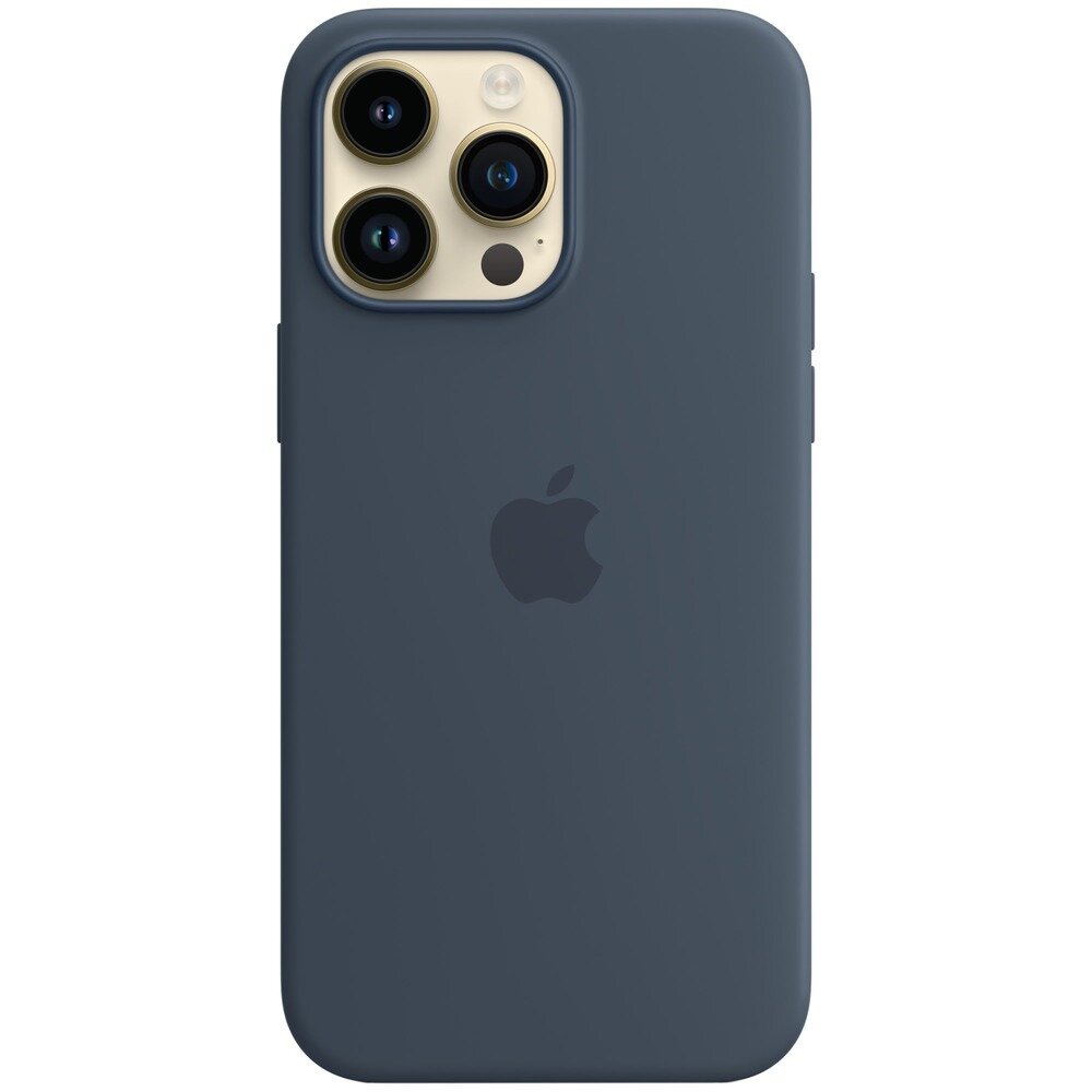 Чехол для смартфона Apple iPhone 14 Pro Max Silicone Case MagSafe, штормовая синева