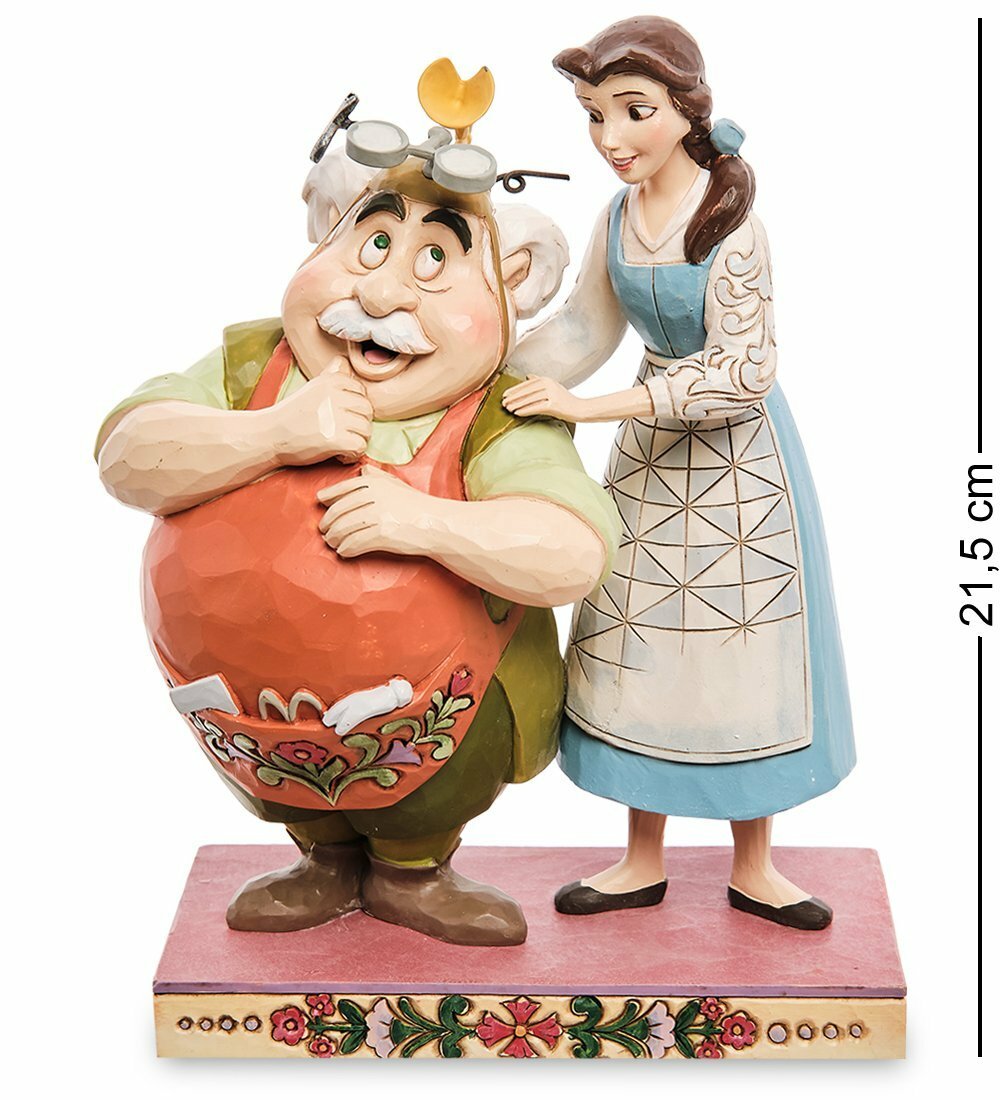 Disney-6002806 Фигурка «Принцесса Белль с отцом»