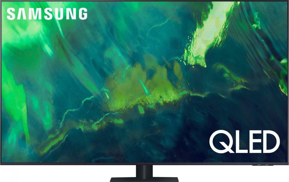 75" Телевизор Samsung QE75Q70AAU 2021 QLED, HDR, черный