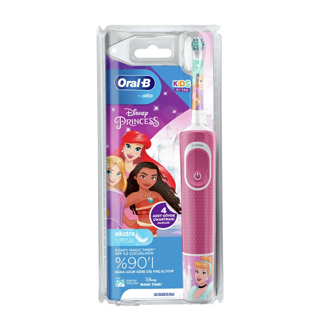 Электрическая зубная щетка Oral-b Vitality Kids Принцессы (с 3 лет)