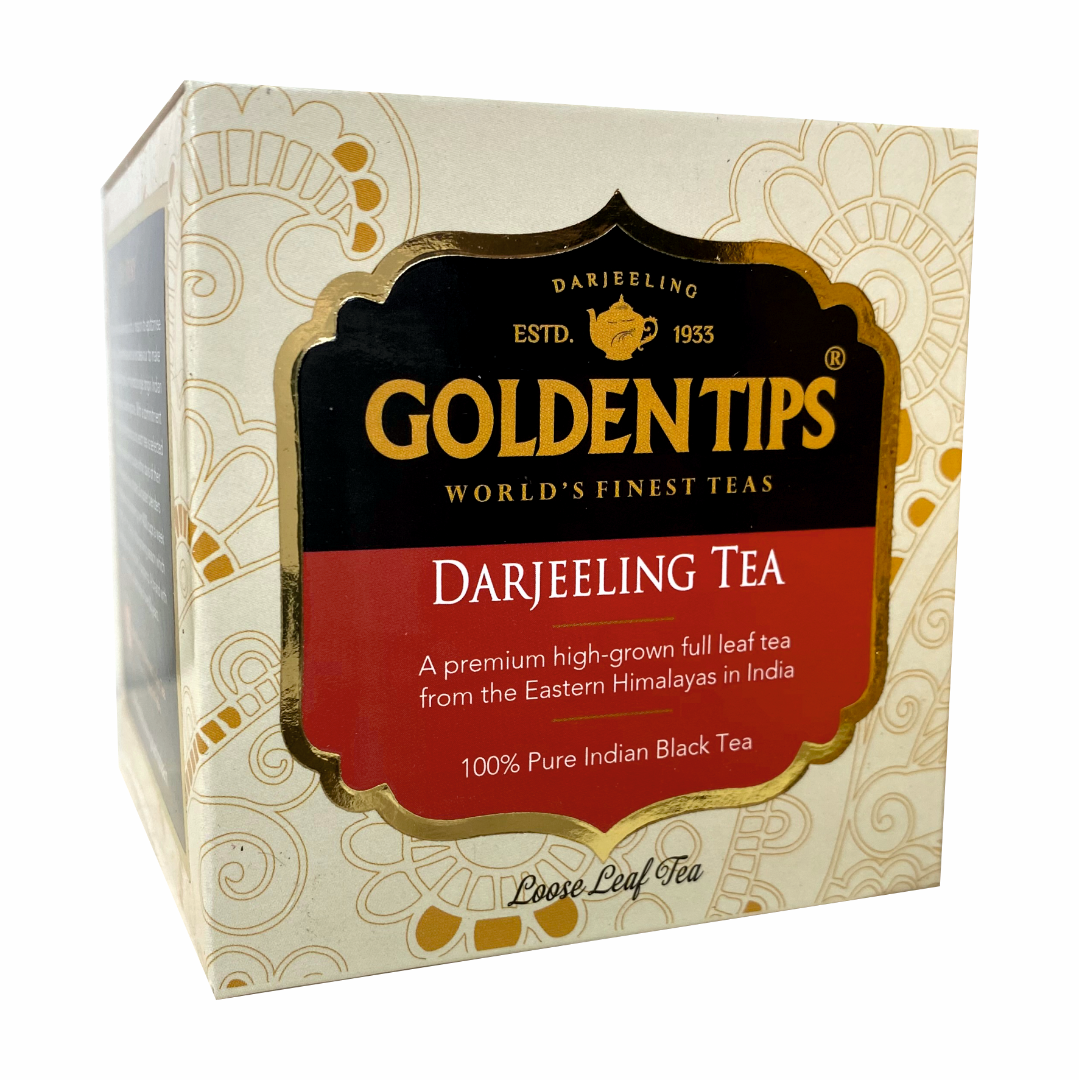 Чай чёрный ТМ "Голден Типс" - Дарджилинг, картон, 100 гр.