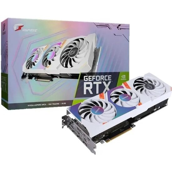 Видеокарта COLORFUL GeForce RTX 3060 Ultra W OC 8G