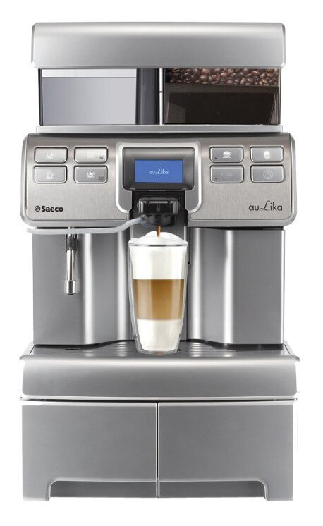 Кофемашина автоматическая Saeco Aulika EVO Top High Speed Cappuccino черный