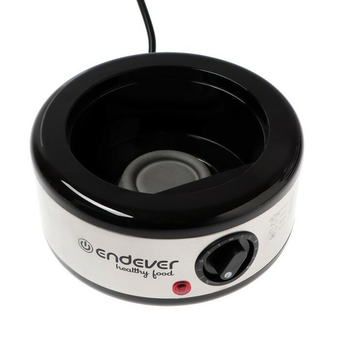 Пароварка Endever Vita-173, электрическая, 800 Вт, 6 л, 3 яруса, чёрно-серебристая - фотография № 6