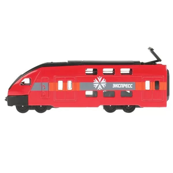 Игрушка инерционная Технопарк Поезд экспресс, 16 см - фото №6