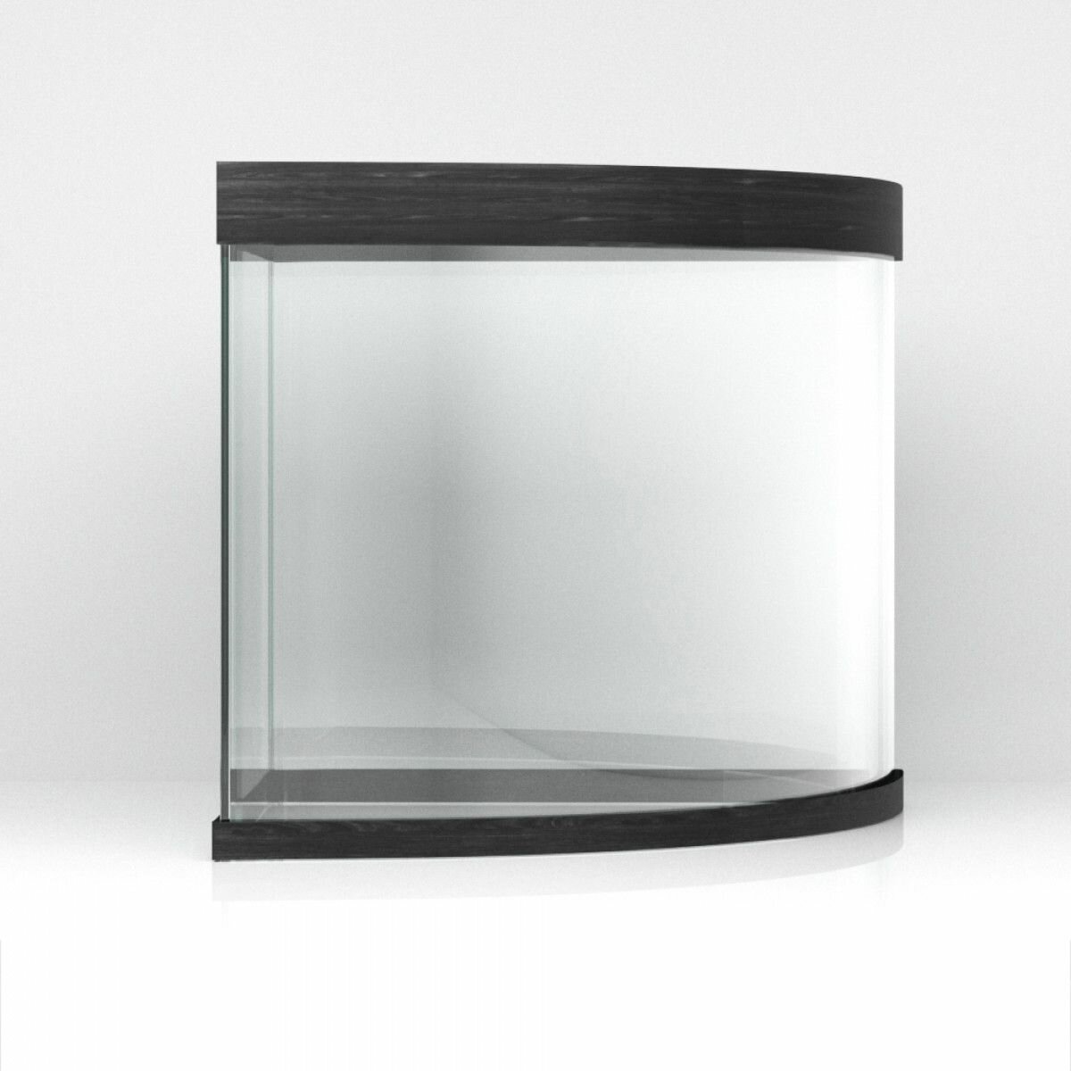 Аквариум Sharm 100 литров черный для рыбок с крышкой, отделкой и светильником 900x600x500 мм - фотография № 3