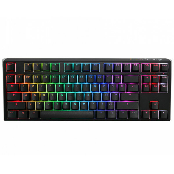 Клавиатура Ducky One 3 TKL RGB Black Cherry MX Blue Switch (RU Layout)