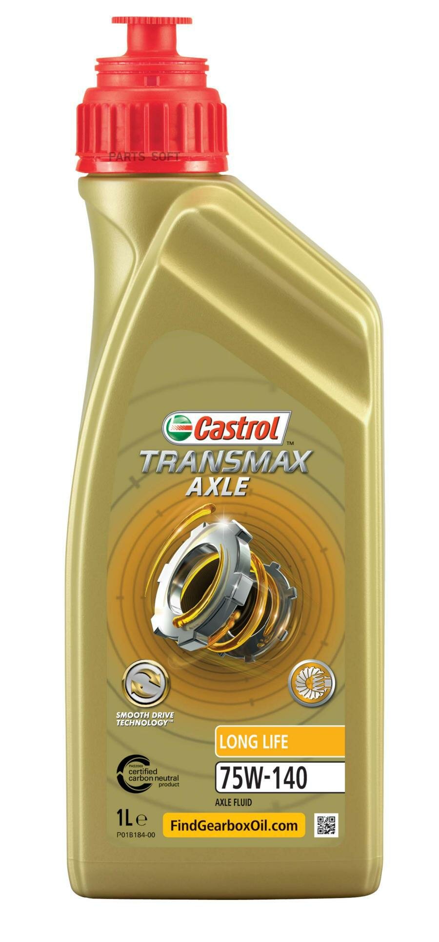 Масло трансм. Transmax Axle Long Life 75W-140 (1 л.) CASTROL / арт. 15D7A8 - (1 шт)