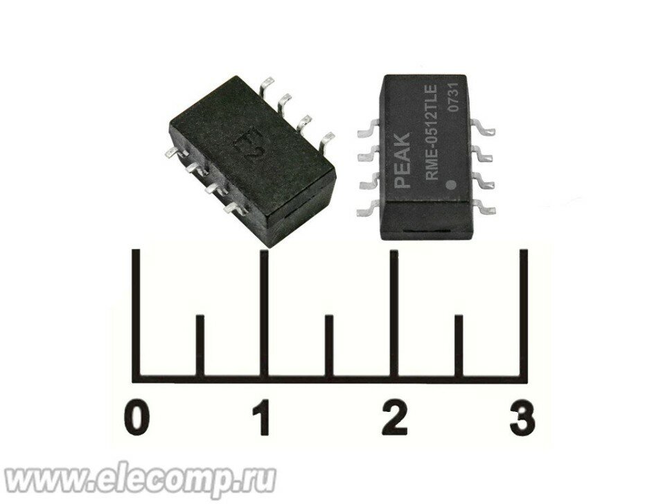 Преобразователь DC/DC PME-0512TLE SMD 4.5-5.5V/12V 84mA