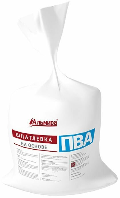 Альмира шпаклевка на основе ПВА (15кг) / альмира шпатлевка на основе ПВА (15кг)