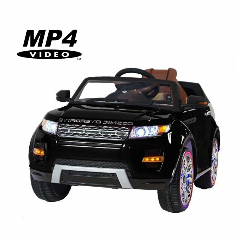 ,    Hollicy   Range Rover Luxury Black MP4 12V - SX118-S