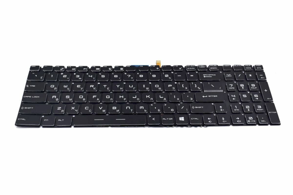 Клавиатура для MSI GE62 2QF Apache Pro ноутбука с RGB подсветкой