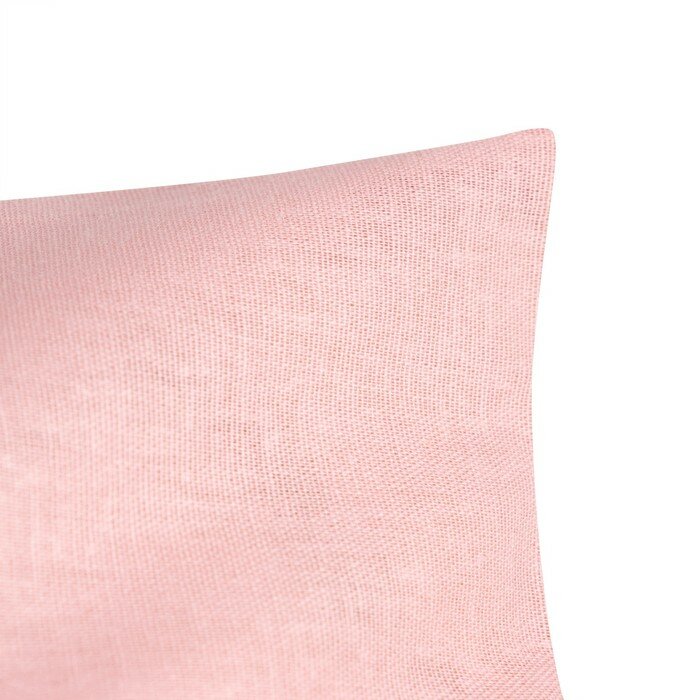 Наволочка Этель 50х70, цвет розовый, 100% хлопок, бязь 125г/м2 - фотография № 2