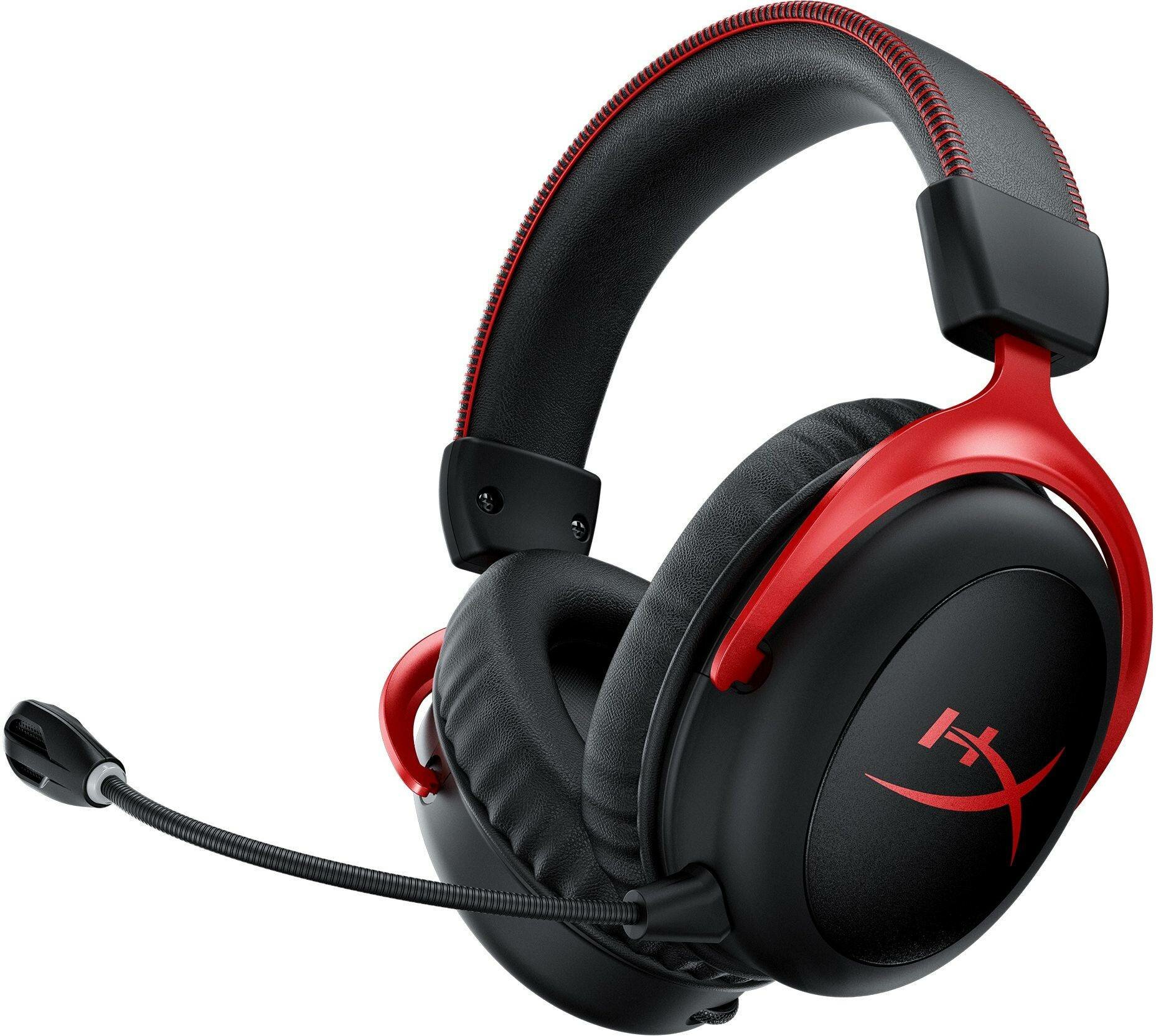 Гарнитура игровая HyperX Cloud II, черный/красный (4p5k4aa)