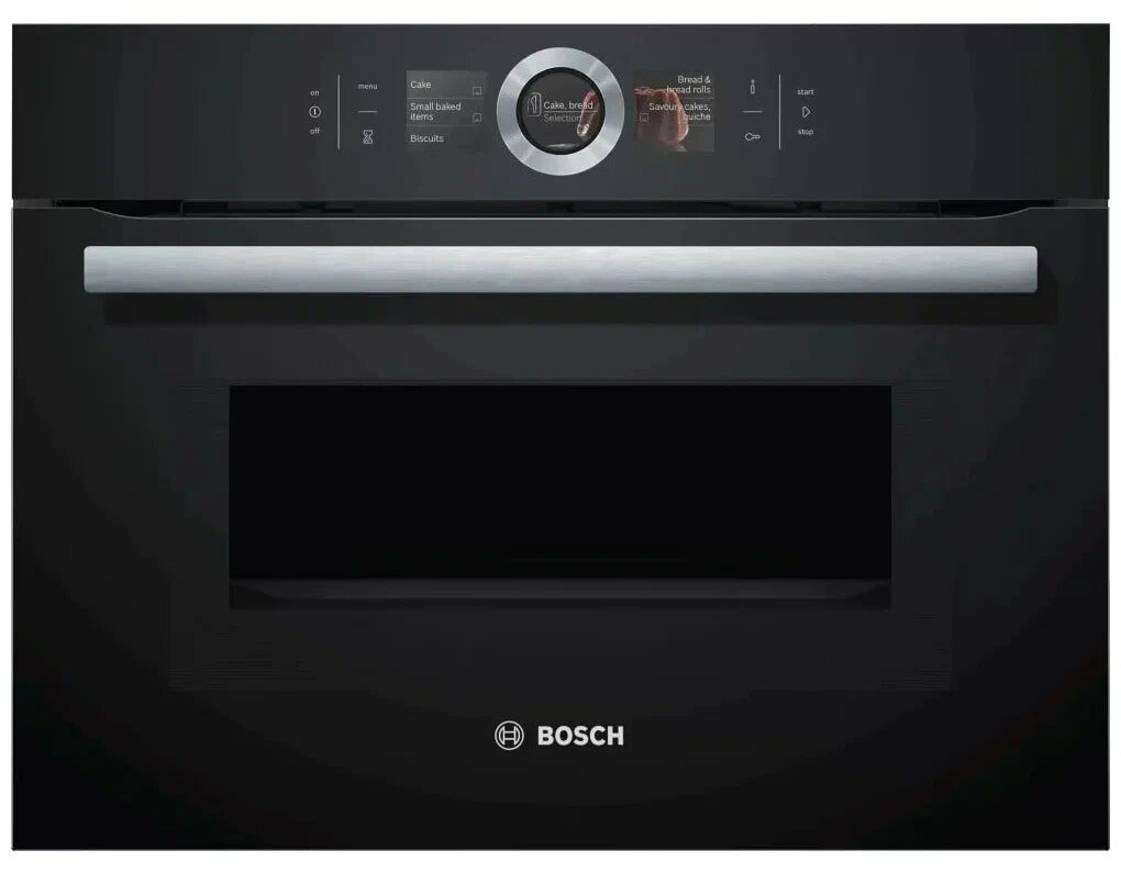 Электрический духовой шкаф Bosch CMG676BB1, черный