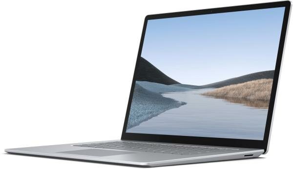 Ноутбук Microsoft Surface Laptop 3 Platinum Intel Core i5-1035G7/8Gb/SSD128Gb/15"/IPS/touch/2496x1664/EU/touch/Win10Pro/silver английская клавиатура