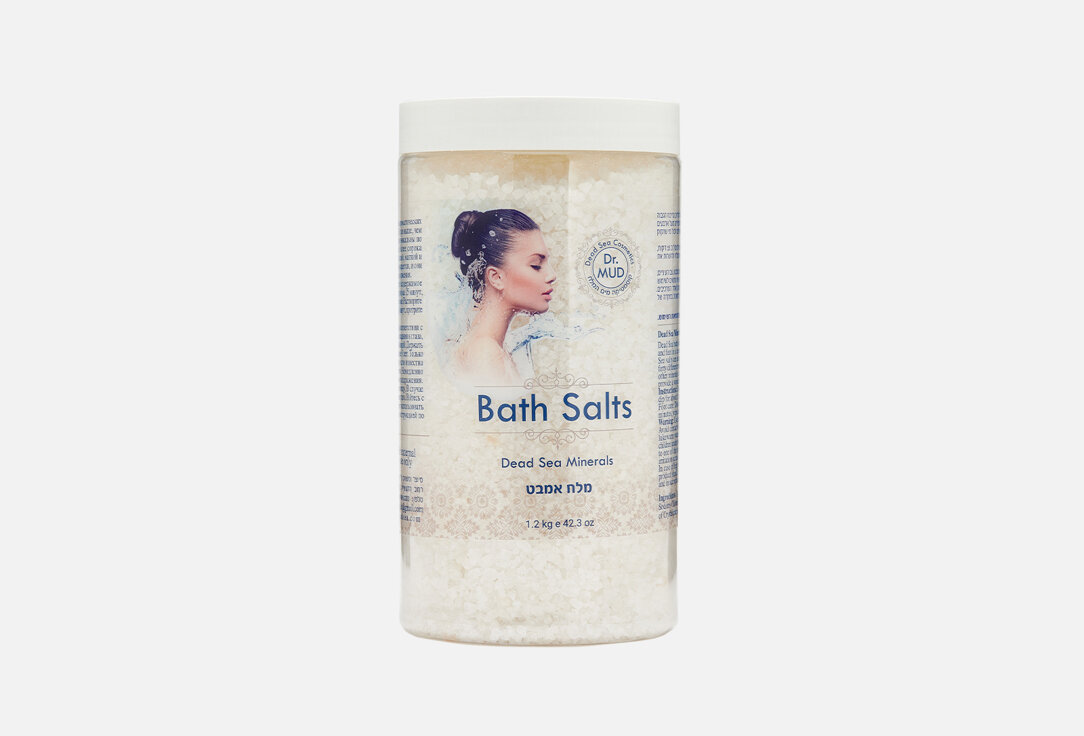 Соль для принятия ванн Dr. Mud, Dead Sea Bath Salt 1200мл