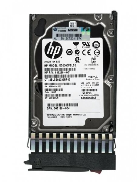 Жесткий диск HP EG0300FBLSE 300Gb SAS 2,5" HDD