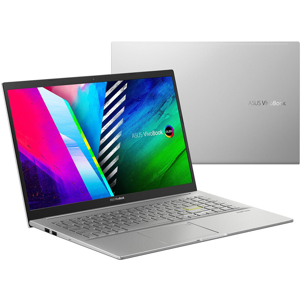 Ноутбук ASUS VivoBook 15 K513EA-L11994W 90NB0SG2-M00EV0 Intel Core i5 1135G7, 2.4 GHz - 4.2 GHz, 8192 Mb, 15.6" Full HD 1920x1080, 512 Gb SSD, DVD нет, Intel Iris Xe Graphics, Windows 11 Home, серебристый