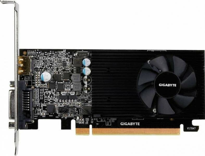 Видеокарта GIGABYTE GeForce GT 1030 2Gb (GV-N1030D5-2GL)