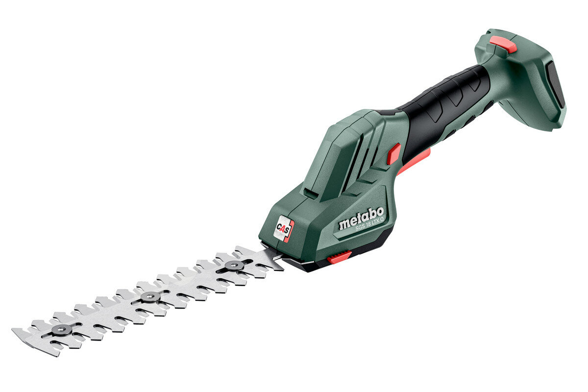 Аккумуляторные газонные ножницы-кусторез Metabo SGS 18 LTX Q Аккумулятор 4Ач, MetaBOX 145L (T0518) - фотография № 3