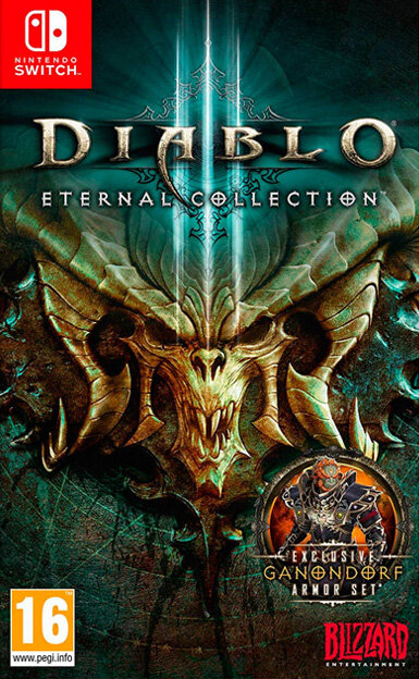 Nintendo Игра Diablo III: Eternal Collection (русская версия) (Nintendo Switch)