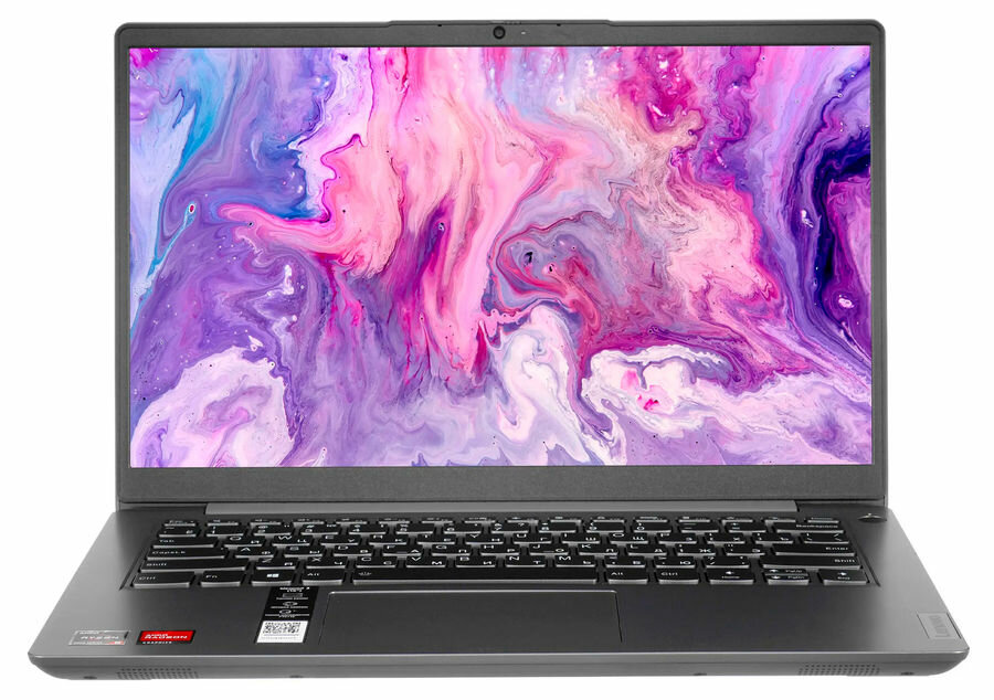 Ноутбук Lenovo IdeaPad 3 14ALC6 82KT005QRE 14"(1920x1080) AMD Ryzen 5 5500U(2.1Ghz)/8GB SSD 256GB/ /No OS