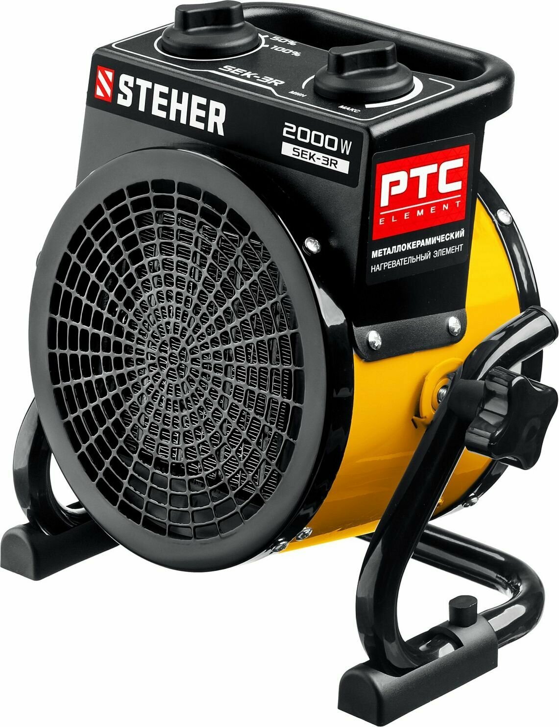 фото Электрическая тепловая пушка 2 кВт Steher SEK-3R