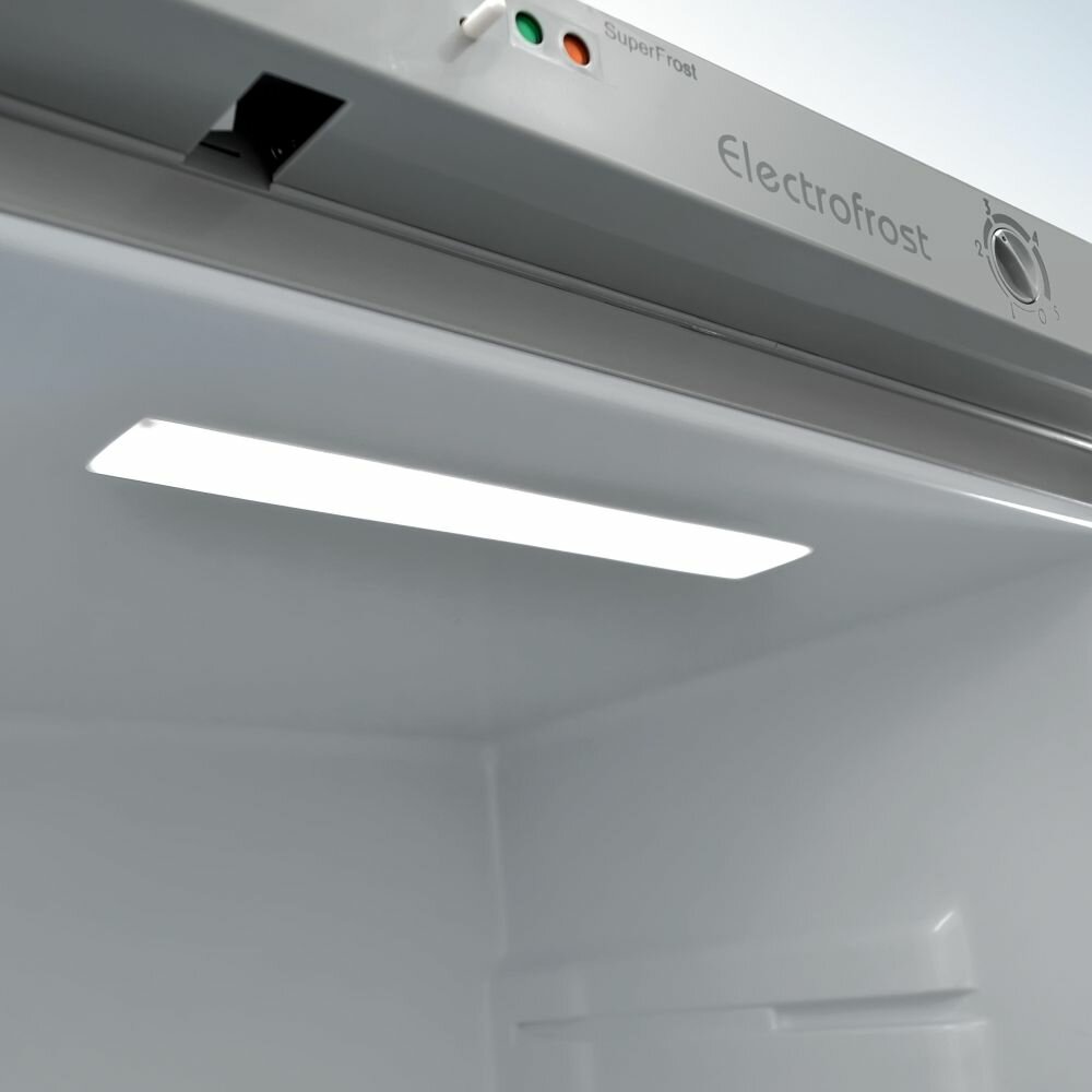 Холодильник Electrofrost 140-1 серебристый металлопласт - фотография № 8