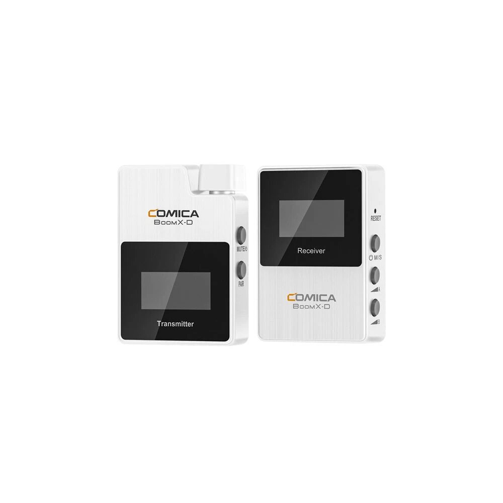 CoMica BoomX-D PRO D1 white радиосистема с петличным микрофоном