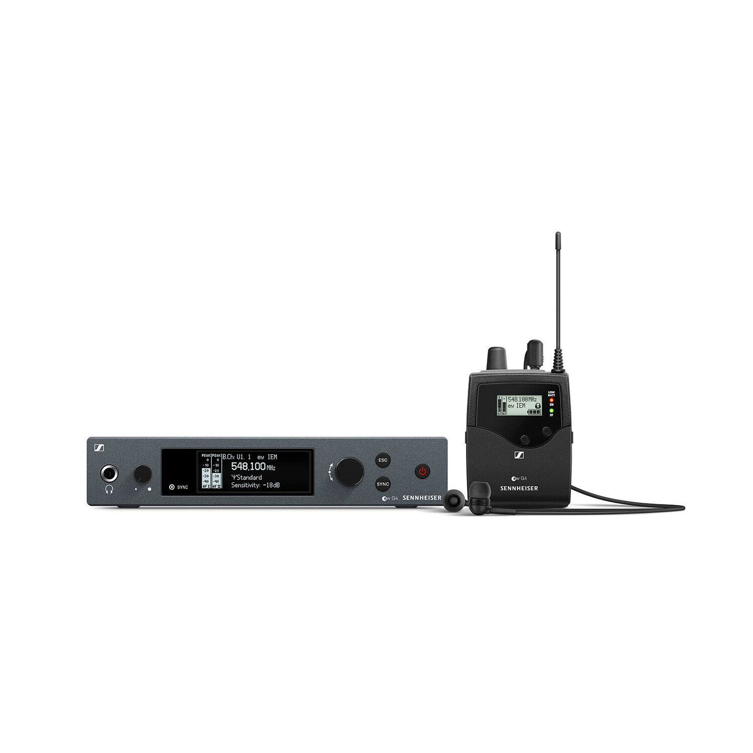 SENNHEISER EW IEM G4-G (R) UHF система персонального мониторинга "in ear" G4 (566-608 МГц)