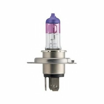 Лампа 12V H4 12342 ColorVision 60 / 55W P43t фиолетовая евробокс (уп. 2 шт.) PHILIPS 12342CVPPS2