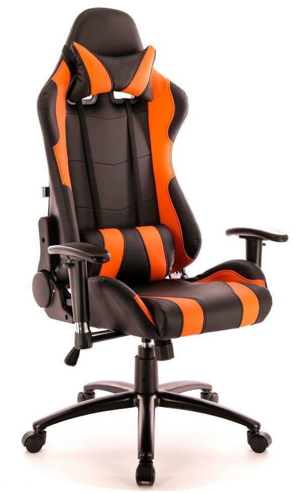 Компьютерное кресло Everprof Lotus S2 Экокожа оранжевая
