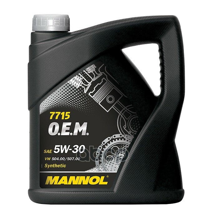 Синтетическое моторное масло Mannol 7715 Longlife 504/507 5W-30