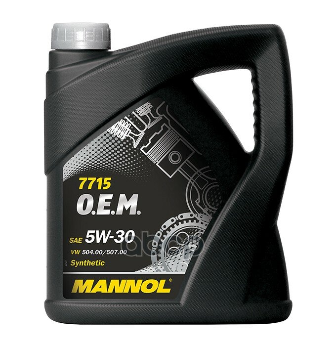 MANNOL 7715-5 Mannol Longlife 504507 Синтетическое Моторное Масло 5W-30 Snsmcf 5Л