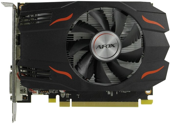 AFOX Видеокарта AFOX Radeon RX 550 AFRX550-4096D5H4-V4 (Radeon RX 550, 4ГБ GDDR5, DVI, HDMI, DP) (PCI-E) (ret)