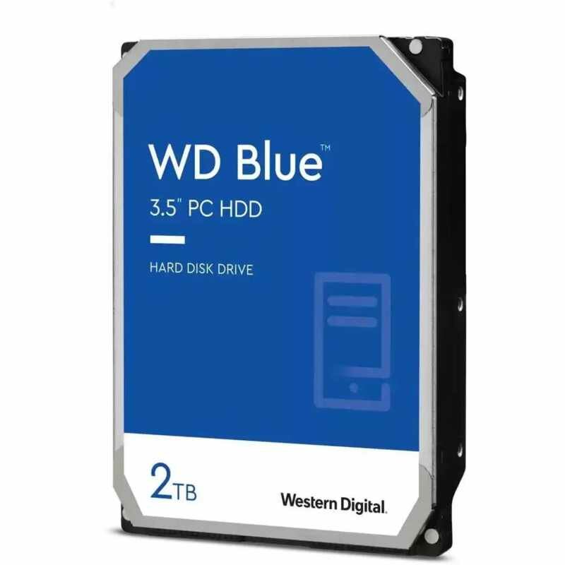 Жесткий диск WD Blue 2TB 3.5 7200RPM 256МB SATA(WD20EZBX)