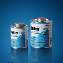 Клей для труб ПВХ Bailey L-6023 237 мл (2 банки в заказе)