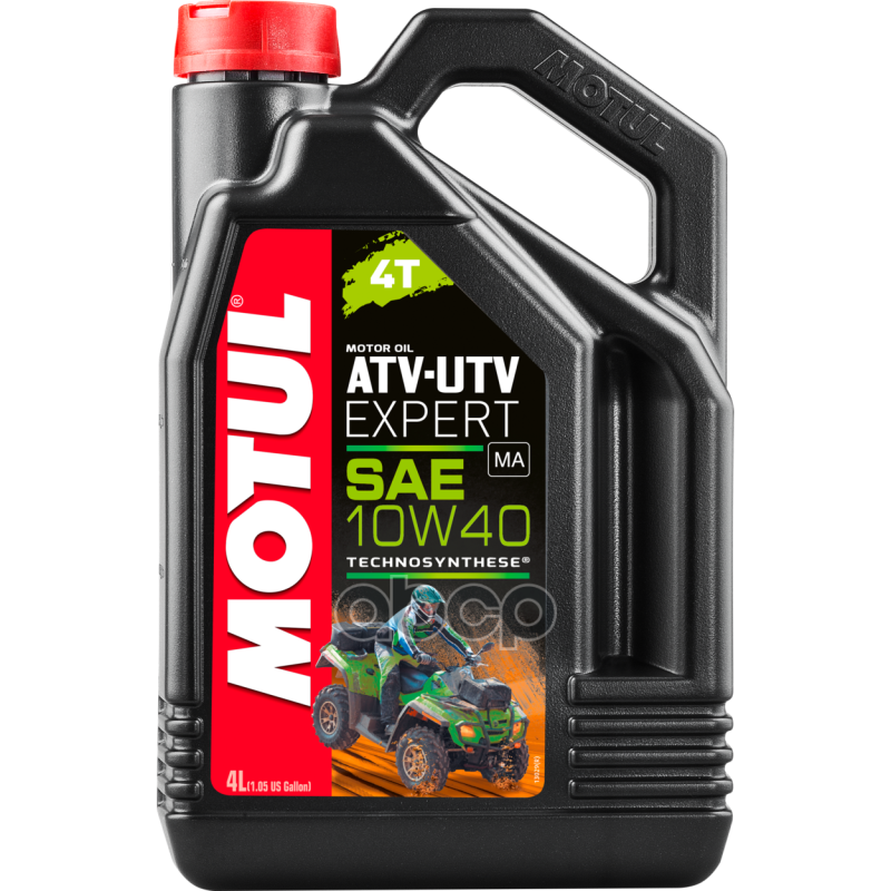 Масло Моторное Для Квадроциклов 10w40 Motul 4л Полусинтетика Atv-Utv Expert 4t MOTUL арт. 105939