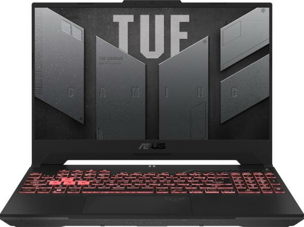 Ноутбук ASUS TUF FA507RC-HN006 90NR09R1-M00240 6800H 3200 МГц 15.6 1920x1080 16Гб DDR4 4800 МГц SSD 512Гб нет DVD NVIDIA GeForce RTX 3050 4Гб ENG/RUS