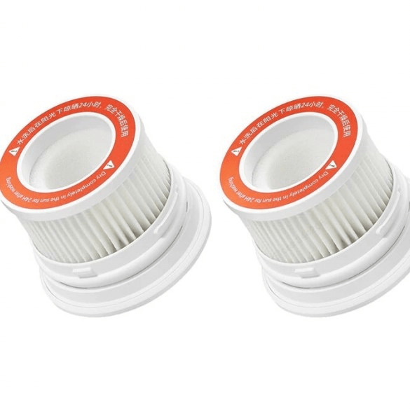 Xiaomi Фильтр сменный д/пылесоса Mi HEPA Filter for Handheld Vacuum Cleaner 1C (2pcs) WXCQ04ZM-HP (BHR4616CN) - фотография № 2