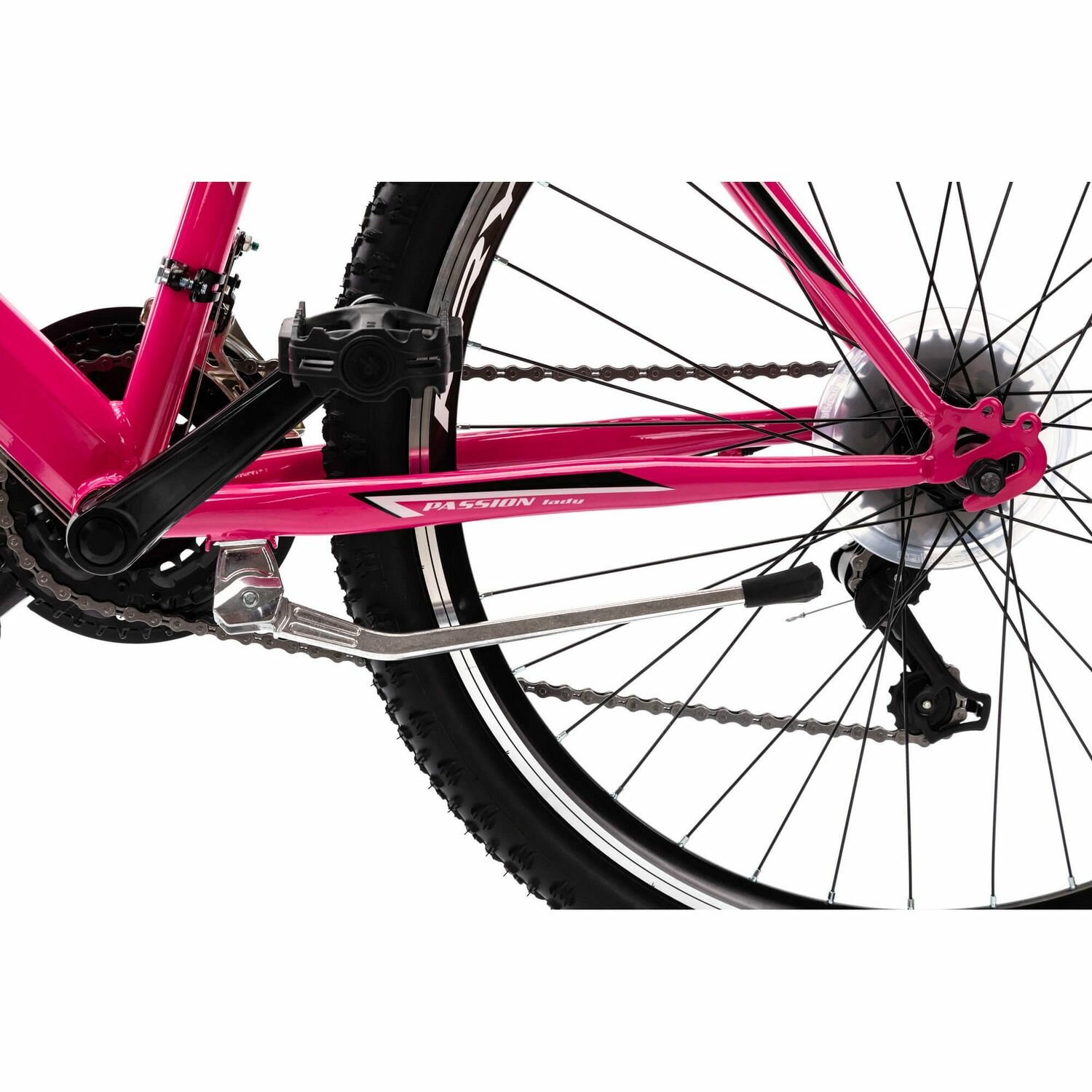 Велосипед CAPRIOLO PASSION LADY 26' (2023) (Велосипед CAPRIOLO MTB PASSION LADY, рама сталь 19', колёса 26' (фиолетовый-белый), 921381-19)
