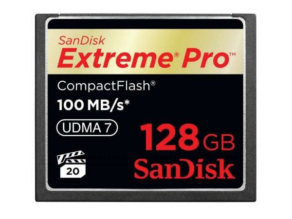 Карта памяти Compact Flash Card 128Gb SanDisk VPG 65 UDMA 7 SDCFXPS-128G-X46