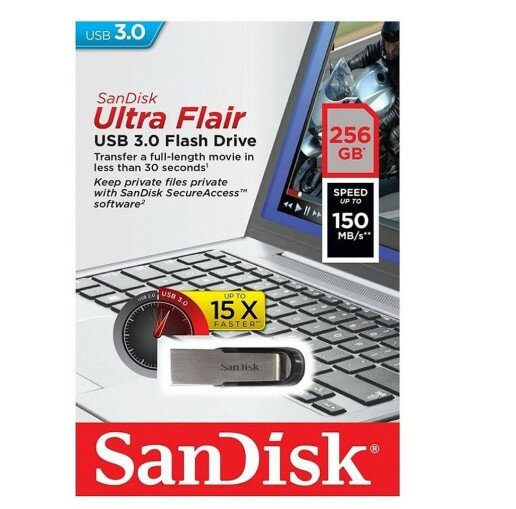 Флешка SanDisk Ultra Flair USB 3.0