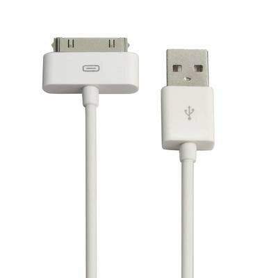 USB кабель 30 pin для iPhone 2g/3g/3gs/4/4s, iPad 1/2/3, iPod Touch (1 метр)