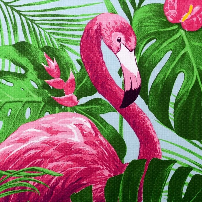 Полотенце «Фламинго», 60 × 146 см, 160 г/м², хлопок 100 % - фотография № 3